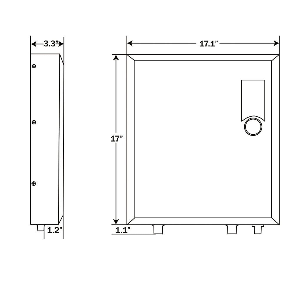 Mrniu 36 Tankless Water Heater, Electric, 240V 36-kW