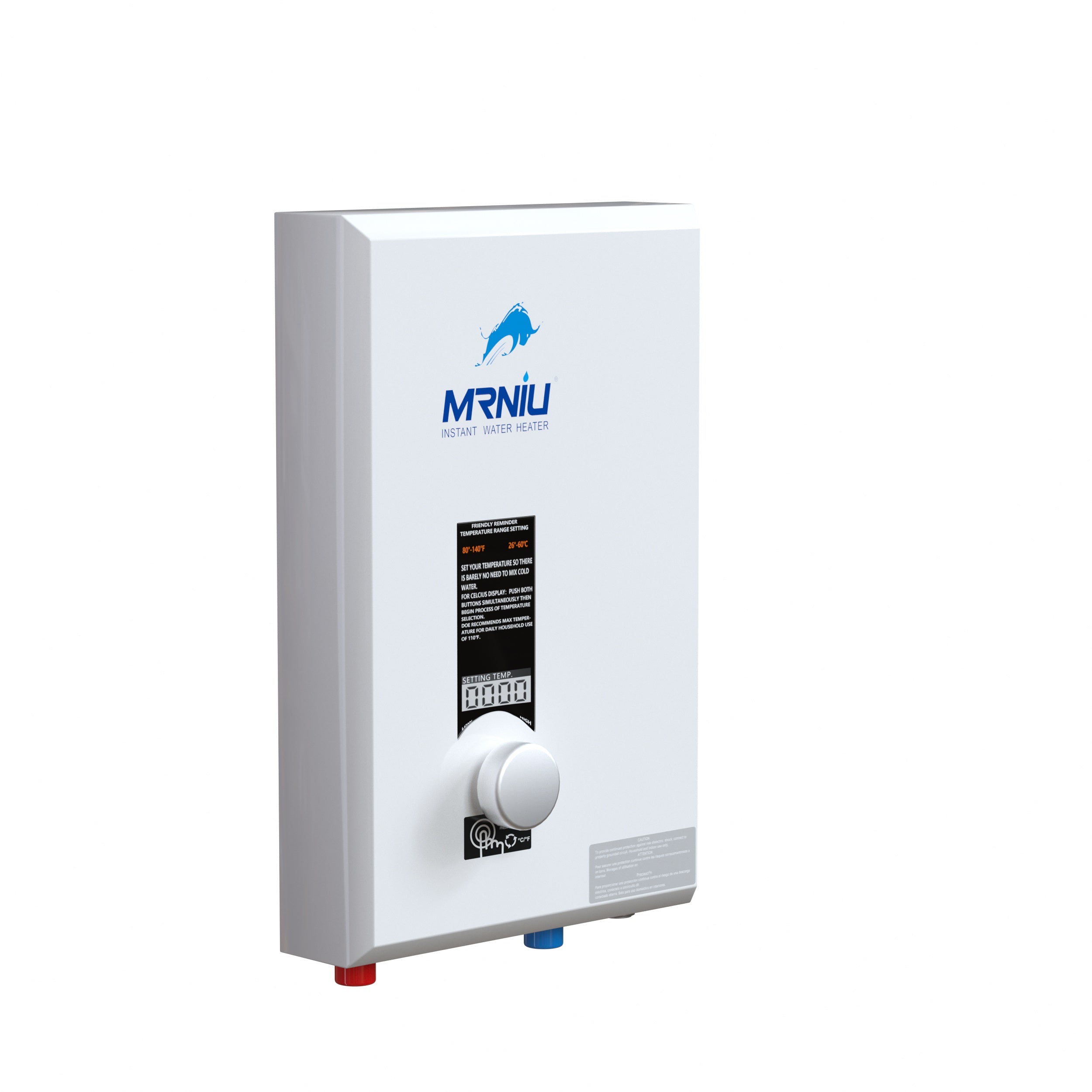 Mrniu 18 Tankless Water Heater, Electric, 240V 18-kW