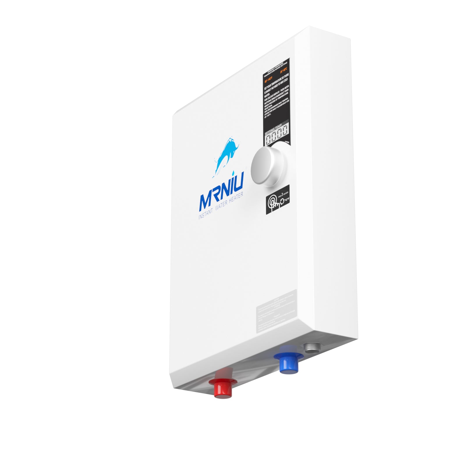 Mrniu 24 Tankless Water Heater, Electric, 240V 24-kW